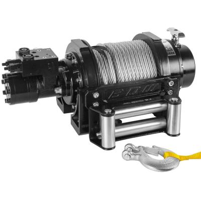 15000 Lbs Hydraulic Winch w/ 98 Feet Wire Rope Bulldog Winch