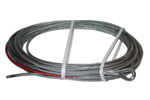 Winch Rope Wire 10013 8.3mm x 100 Ft Bulldog Winch