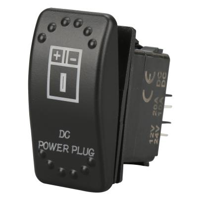 Rocker Switch DC Power Plug Bulldog Winch