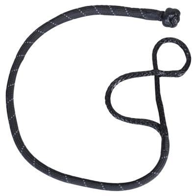 Abrasion Resistant Rope Shackle 12mm 45000 Lbs Breaking Strength 20 Inch Diameter Loop Reflective Bulldog Winch