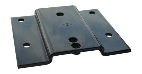 Kawasaki Mule Winch Mount 03-05 Kawasaki KAF620 Mule Bulldog Winch