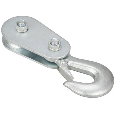Pulley Block 4k BS 1.6k WLL Hook W/Clasp Bulldog Winch