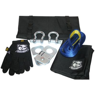 ATV Winch Accessory Kit 7 PC ATV Rigging Kit Bulldog Winch