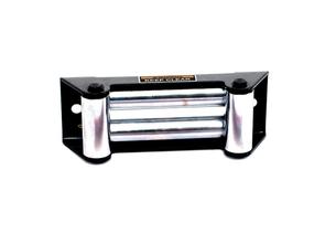 ATV Roller Fairlead With 122.5MM Mount Textured Black Bulldog Winch