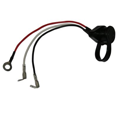 Plug Female W/Wire Harness Truck 3 Prong Push In Contactor W/Spade connections Bulldog Winch