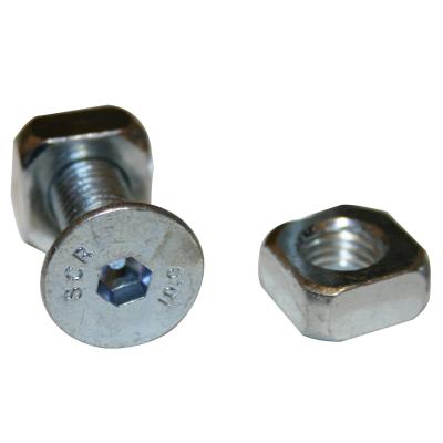 Winch Mounting Hardware 10x30mm Countersunk Grade 8 set of 4 Bulldog Winch