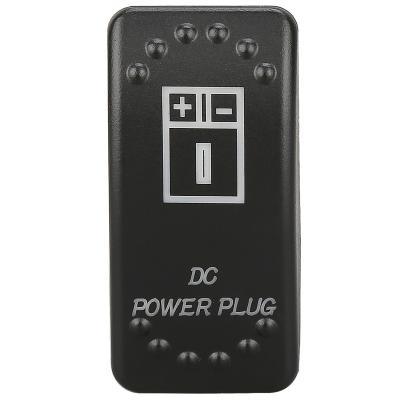 Rocker Switch DC Power Plug Bulldog Winch