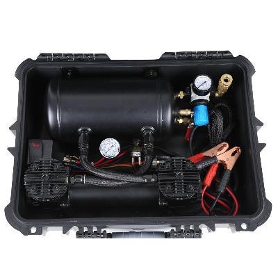 On-Board Air in Portable Case Bulldog Winch
