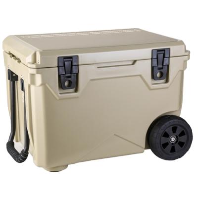 50 Quart Sportsman Cooler w/Wheels Bulldog Winch