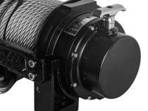 15000 Lbs Hydraulic Winch w/ 98 Feet Wire Rope Bulldog Winch