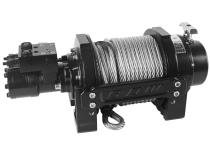 15000 Lbs Hydraulic Winch w/ 98 Feet Wire Rope Bulldog Winch