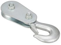 Pulley Block 4k BS 1.6k WLL Hook W/Clasp Bulldog Winch