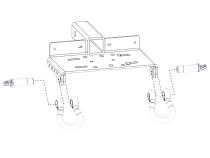 ATV/UTV Winch Receiver Mount 2 X 2 Inch Bulldog Winch