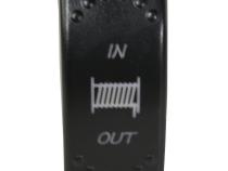 Winch In Out Switch 4 pin White Momentary(In) Center Off Momentary(Out) White Bulldog Winch