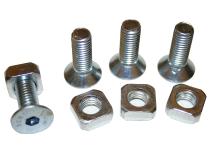 Winch Mounting Hardware 10x30mm Countersunk Grade 8 set of 4 Bulldog Winch