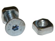 Winch Mounting Hardware 10x30mm Countersunk Grade 8 set of 4 Bulldog Winch