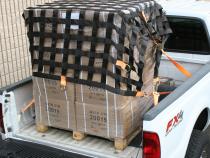 Cargo Net 6x8 Ft Long Bed Cargo Restraint System Bulldog Winch