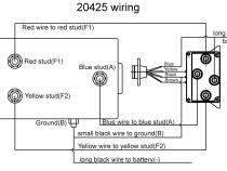500A Contactor Replacement for 10057x 10063x Bulldog Winch