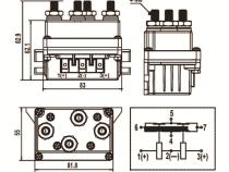 Contactor, Replacement 10065x Series 450A Bulldog Winch