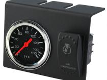 On Board Air Kit 145Psi 1.8Cfm 2.5 Gallon Air Tank In-Cab Gauge And Switch Bulldog Winch