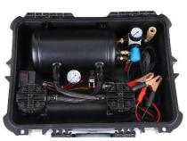 On-Board Air in Portable Case Bulldog Winch