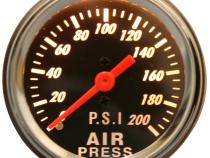 0-200psi Air Pressure Gauge 2.0 Inch Mechanical Lighted Bulldog Winch