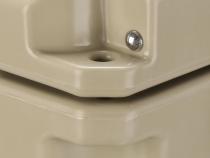 Sportsman Cooler 65 Quart Beige Bulldog Winch